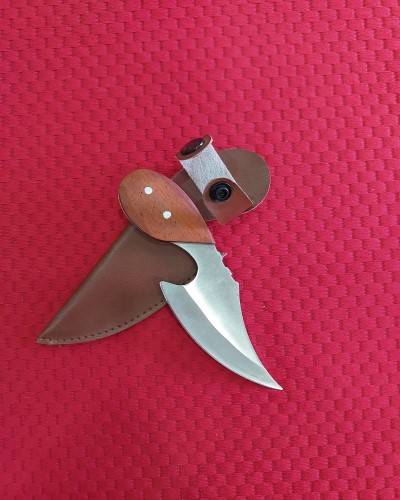 Ahşap Saplı Karambit Bıçak